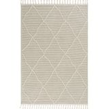 Halımax Eko Halı Soho SH 02 Beige Hav Toz Vermez Bukle Makine Halısı Yolluk Bej Mutfak Halısı
