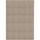 Halımax Ekstra Yumuşak Dokulu Bej Bubble Tavşan Tüyü Darcio Dikdörtgen Post Peluş Halı - 100 x 200 cm