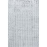 Halımax Ekstra Yumuşak Dokulu Gri Bubble Tavşan Tüyü Darcio Dikdörtgen Post Peluş Halı - 160 x 200 cm