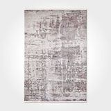 Halinet Aaliyah Modern Gri Pamuk Dikdörtgen Modern Desenli Pamuk Makinada Yıkanabilir Hav Toz Vermez Leke Tutmayan Kaymaz Taban Dijital Makine Baskı Salon Yolluk Mutfak Halı