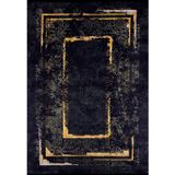 Halinet Dmitrov Gold Modern Etnik Desenli Pamuk Makinada Yıkanabilir Hav Toz Vermez Leke Tutmayan Kaymaz Taban Dijital Makine Baskı Salon Yolluk Mutfak Halı