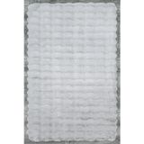 Halinet Frederica Düz Gri Polyester Daire Modern Desenli Akrilik Hav Vermeyen Leke Tutmayan Kolay Temizlenen Yumuşak Makine Salon Yolluk Mutfak Halı