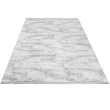 Halinet Greta Modern Gri Polyester Dikdörtgen Modern Desenli Akrilik Hav Vermeyen Leke Tutmayan Kolay Temizlenen Yumuşak Makine Salon Yolluk Mutfak Halı