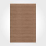 Halinet Hazel Çizgili Kahverengi Polyester Kare Modern Desenli Pamuk Makinada Yıkanabilir Hav Toz Vermez Leke Tutmayan Kaymaz Taban Dijital Makine Baskı Salon Yolluk Mutfak Halı