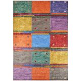 Halinet HongKong Gri Patchwork Etnik Modern Desenli Makinada Yıkanabilir Hav Toz Vermez Leke Tutmayan Kaymaz Taban Dijital Makine Baskı Salon Yolluk Mutfak Halı