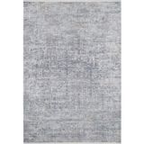 Halinet Kandhkot Gri Modern Etnik Desenli Makinada Yıkanabilir Hav Toz Vermez Leke Tutmayan Kaymaz Taban Dijital Makine Baskı Salon Yolluk Mutfak Halı