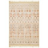 Halinet Pranav Lacivert Modern Etnik Desenli Bambu Makinada Yıkanabilir Hav Toz Vermez Leke Tutmayan Kaymaz Taban Dijital Makine Baskı Salon Yolluk Mutfak Halı