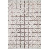 Halinet Urgenc Bej Çizgili Etnik Modern Desenli Makinada Yıkanabilir Hav Toz Vermez Leke Tutmayan Kaymaz Taban Dijital Makine Baskı Salon Yolluk Mutfak Halı