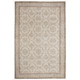Halinet Vintage Kahverengi Geometrik Yün Modern Desenli Yün Hav Toz Vermez Leke Tutmayan Salon Yolluk Mutfak El Dokuma Halı