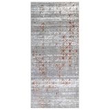 Halinet Wren Geometrik Gri Akrilik Dikdörtgen Modern Desenli Akrilik Hav Vermeyen Leke Tutmayan Kolay Temizlenen Yumuşak Makine Salon Yolluk Mutfak Halı