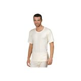 Halis Yün Unisex Bej Kısa Kol İçlik, Pamuklu, M Beden HLS003