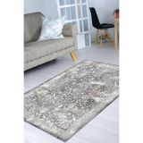 Halise Home Eskitme Karabağ Desenli Kaymaz Tabanlı Yıkanabilir Baskılı Halı Kilim Yolluk