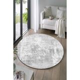 Halise Home Kaymaz Taban Dijital Baskı Yıkanabilir Yuvarlak Yolluk Mutfak Halısı