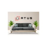 HalısHome Kaymaz Tabanlı Peluş Koltuk Örtüsü Petek Dokulu Yumuşak 3'lü Koltuk Kılıfı 175 X 210