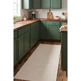 Halispecial Corridor Krem Yolluk 80x150 cm | %100 Pamuk,Yıkanabilir,Mutfak,Banyo,Yatak Odası
