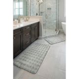 Halispecial Yuma 2’li Peluş Bubble Banyo Paspas Seti 60x100+50x60 cm Kaymaz Taban, umuşak,Yıkanabilir