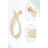 HalitCan HairKing Birinci Kalite Double Özbek Platin Saçı 70cm 200 Adet (120gr.) Mikro Kaynak Her Saç Tipine Uygun
