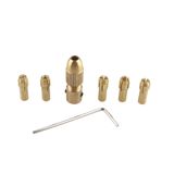 HALJIA 2,35 mm şaft küçük elektrikli matkap sıkma pensi Micro Twist Matkap aynası seti dahil 0,5 mm/1 mm/1,5 mm/2,5 mm/3,0 Micro Twist Hand-hızlı hareket matkap aynası ahşap silindirik elektrikli matkap Bit sıkma pensi