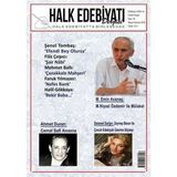 Halk Edebiyatı Dergisi Sayı: 24 Mayıs-Haziran 2018