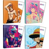 Halk Kitabevi Ace+Icecream+ Naruto+Luffy Defter + Ayraç 4'lü