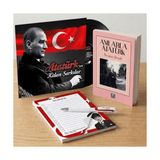 Halk Kitabevi Atatürk'ten Kalan Şarkılar Plak - Anılarla Atatürk - Bloknot ve Kalem