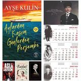 Halk Kitabevi Aylardan Kasım Günlerden Perşembe -Asla Vazgeçme - Yalnızdeğilsinbaşkan-Gazi Paşa Ajanda-Gazi Takvim
