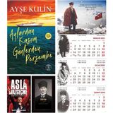 Halk Kitabevi Aylardan Kasım Günlerden Perşembe ve Asla Vazgeçme - Kalpaklı Ajanda - Sakarya Duvar Takvimi