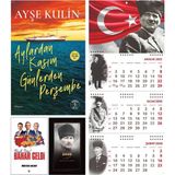 Halk Kitabevi Aylardan Kasım Günlerden Perşembe ve Bak Işte Bahar Geldi - Komutan Ajanda - Ayyıldız Duvar Takvimi