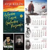 Halk Kitabevi Aylardan Kasım Günlerden Perşembe ve Bitmeyen Deniz Gezmiş - Kalpaklı Ajanda - Sakarya Duvar Takvimi