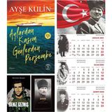 Halk Kitabevi Aylardan Kasım Günlerden Perşembe ve Bitmeyen Deniz Gezmiş - Komutan Ajanda - Ayyıldız Duvar Takvimi