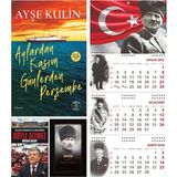 Halk Kitabevi Aylardan Kasım Günlerden Perşembe ve Böyle Gitmez - Komutan Ajanda - Ayyıldız Duvar Takvimi