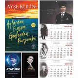 Halk Kitabevi Aylardan Kasım Günlerden Perşembe ve Yüzyılların Lideri Atatürk - Gazipaşa Ajanda -Gazi Duvartakvimi