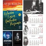 Halk Kitabevi Aylardan Kasım Günlerden Perşembe ve Yüzyılların Lideri Atatürk -Istikbal Ajanda- Imza Duvar Takvimi