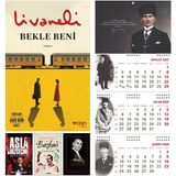Halk Kitabevi Bekle Beni - Asla Vazgeçme ve Yalnız Değilsin Başkan - Gazi Paşa Ajanda - Gazi Duvar Takvimi