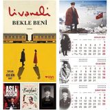 Halk Kitabevi Bekle Beni - Asla Vazgeçme ve Yalnız Değilsin Başkan - Kalpaklı Ajanda - Sakarya Duvar Takvimi
