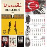 Halk Kitabevi Bekle Beni - Asla Vazgeçme ve Yalnız Değilsin Başkan - Komutan Ajanda - Ayyıldız Duvar Takvimi