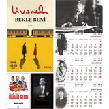 Halk Kitabevi Bekle Beni ve Bak Işte Bahar Geldi - Istikbal Ajanda - Imza Duvar Takvimi