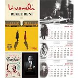Halk Kitabevi Bekle Beni ve Yalnız Değilsin Başkan - Istikbal Ajanda - Imza Duvar Takvimi