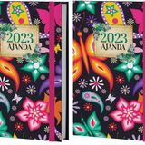 Halk Kitabevi Mor Kelebek Ebru 2023 Ajanda, 13.5x21cm, 128 Sayfa, Ciltli 2li paket