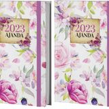 Halk Kitabevi Mor Kelebek Eflatun Düşler 2023 Ajanda, 128 Sayfa, Ciltli, 13.5x21cm 2li paket
