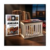 Halk Kitabevi Son Başkent Ankara ve Atatürk Büstlü Ahşap Anıtkabir Işıklı Maket