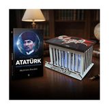Halk Kitabevi Yüzyılların Lideri Atatürk ve Kocatepe Ahşap Anıtkabir Işıklı Maket
