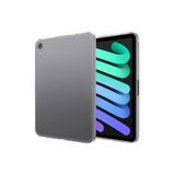 halkhouse iPad Mini 2021 (6 Nesil) Kılıf Tablet Süper Silikon Şeffaf Yumuşak Kapak