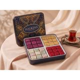 Halktan Premium Baklavalı Meyveli Lokum Kutusu 860 Gr.