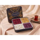 Halktan Premium Baklavalı Sütlü Fıstıklı Lokum Kutusu 800 Gr.
