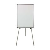 HALL BREATHE 40x55 Teleskopik Ayaklı Beyaz Yazı Tahtası, Gri, şık ve kullanışlı tasarım