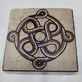 Hall Breathe Doğal Taş Banyo Gider Kapağı, Dekoratif Figürlü, 10x10 cm, Şık Tasarım