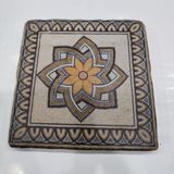 Hall Breathe Doğal Taş Dekoratif Banyo Gider Kapağı, 10x10 cm, Şık ve Estetik Tasarım
