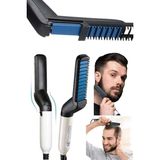 Hall Breathe Isıtmalı Sakal ve Saç Düzleştirici Tarak Erkek Bakım Aksesuarı - Seçenek 1
