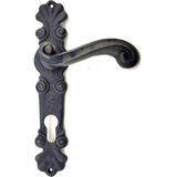 Hall Breathe Renkli Pirinç Okyanus Temalı Oda Kapı Kolu 230X46 mm - Seçenek 1